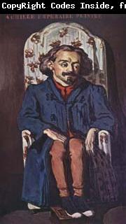 Paul Cezanne Portrait of the Painter,Achille Emperaire